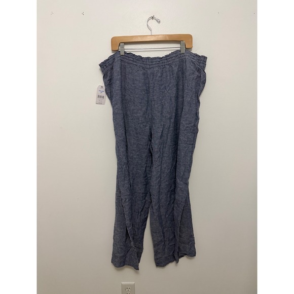 NWT Time and Tru Women's Relaxed Fit Pants – Blue – Size XXL - Picture 5 of 5